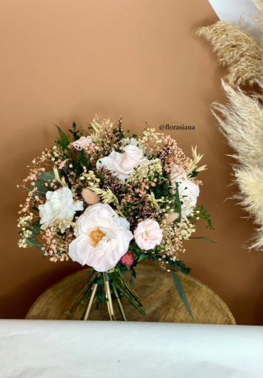 Bouquet fleurs séchées mariage