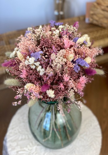 Bouquet de fleurs séchées nivelle Mina